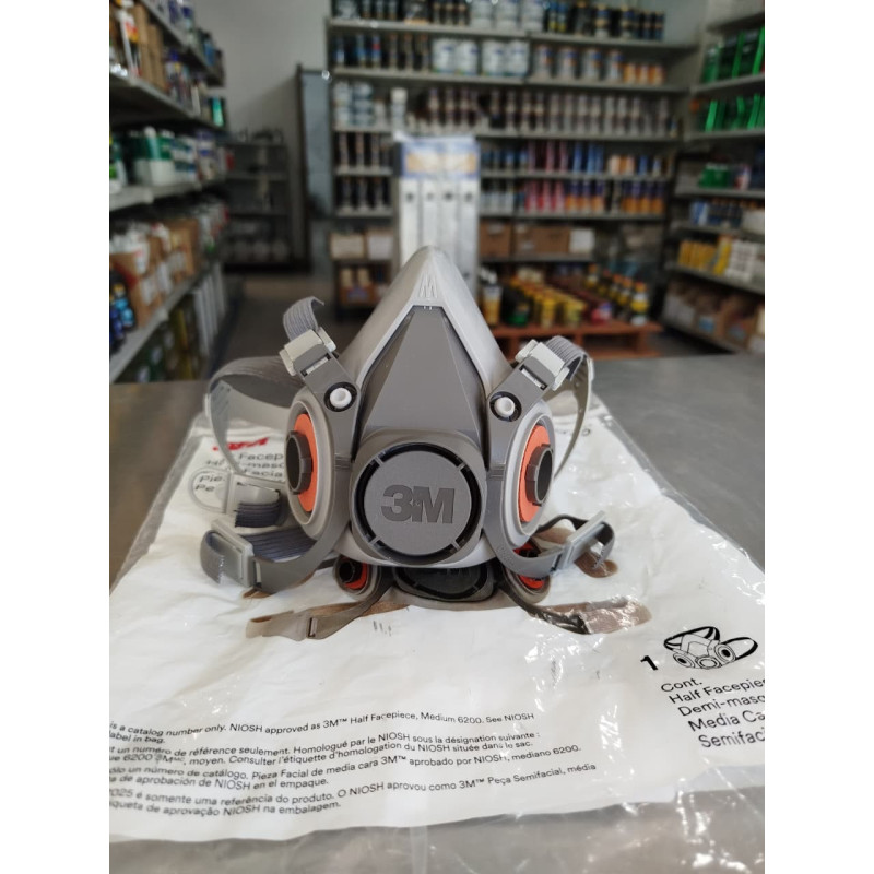 Respirador reutilizable de media máscara 3M Serie 6000