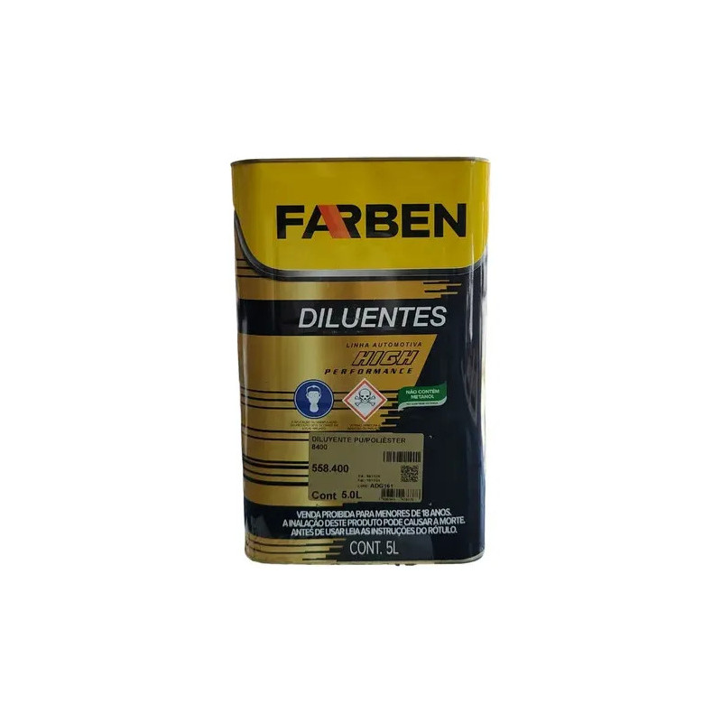 Diluyente Poliéster FARBEN 8400 5L