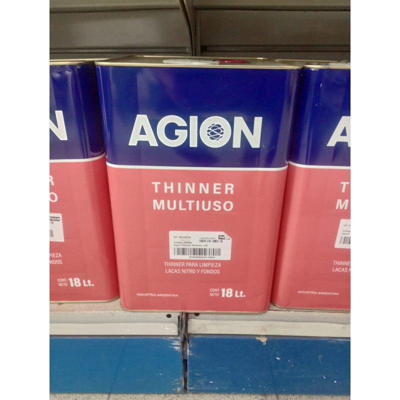 THINNER AGION MULTIUSO 18L