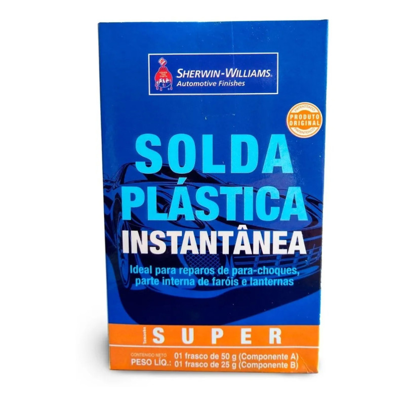 Kit Solda Plástica Instantanea Súper SW