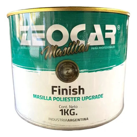 Zeocar masilla finish con catalizador x 1KG