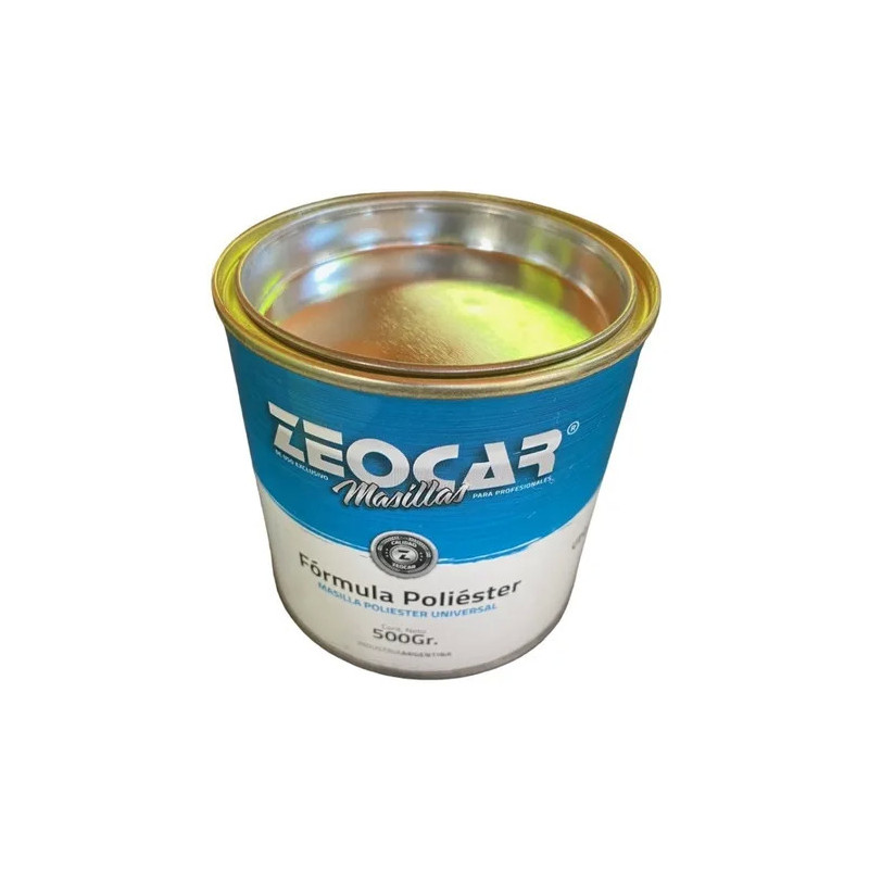 Zeocar masilla poliester con catalizador x 0.5KG